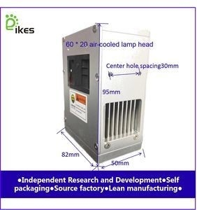 Un buon prezzo. 395nm UV LED Curing System Lampada di curing raffreddata ad aria 10000~15000MW/Cm2 in linea